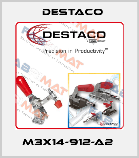 M3X14-912-A2  Destaco