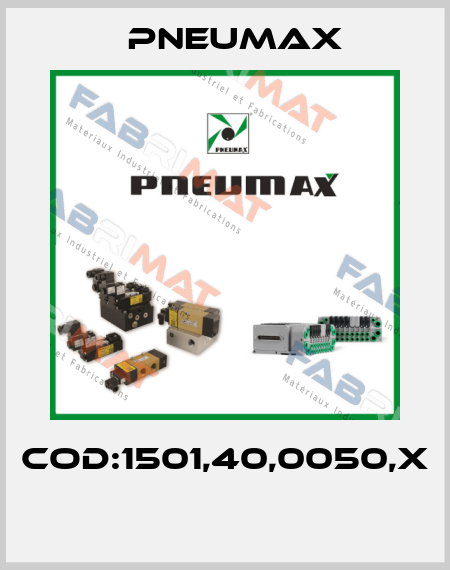COD:1501,40,0050,X  Pneumax