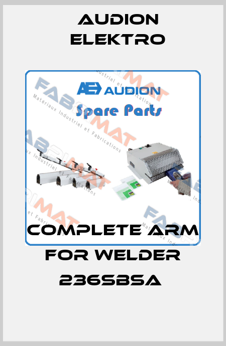COMPLETE ARM FOR WELDER 236SBSA  Audion Elektro