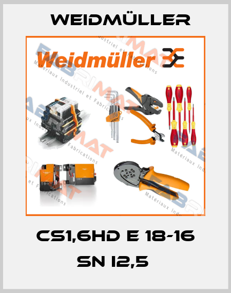 CS1,6HD E 18-16 SN I2,5  Weidmüller