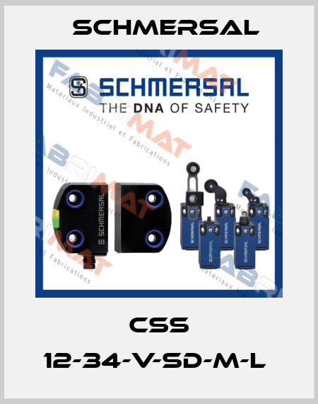 CSS 12-34-V-SD-M-L  Schmersal