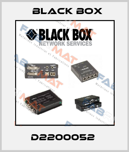 D2200052  Black Box