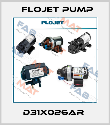 D31X026AR  Flojet Pump