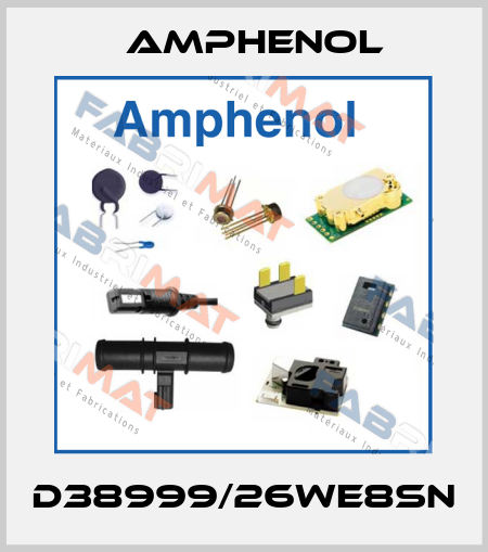 D38999/26WE8SN Amphenol