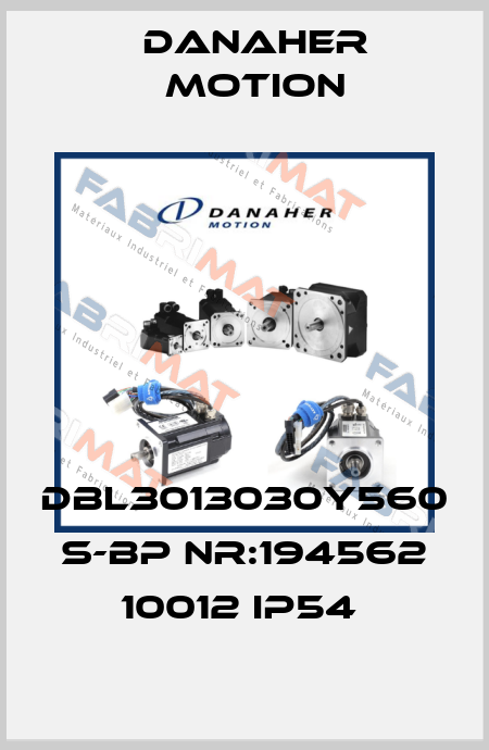 DBL3013030Y560 S-BP NR:194562 10012 IP54  Danaher Motion