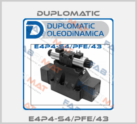 E4P4-S4/PFE/43 Duplomatic