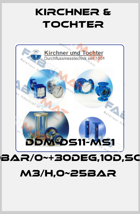 DDM-DS11-MS1 WATER,0~10BAR/0~+30DEG,10D,SCREW,0,2-1,2 M3/H,0~25BAR  Kirchner & Tochter