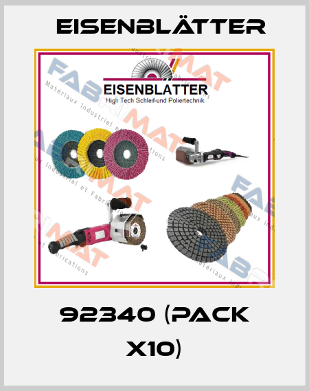 92340 (pack x10) Eisenblätter