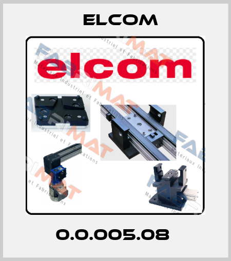 0.0.005.08  Elcom