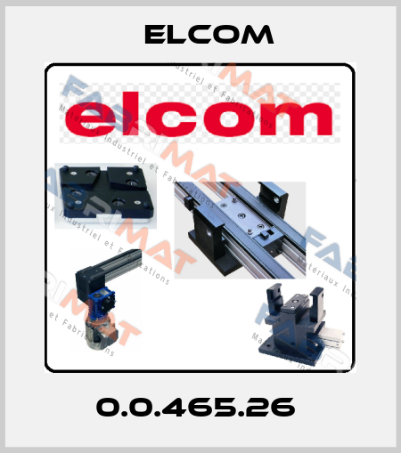 0.0.465.26  Elcom