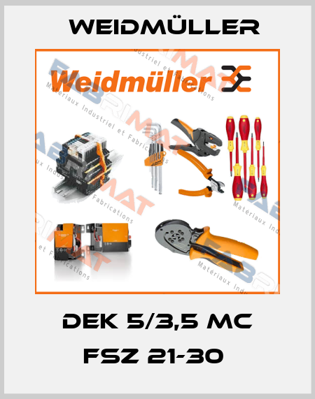 DEK 5/3,5 MC FSZ 21-30  Weidmüller