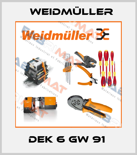DEK 6 GW 91  Weidmüller