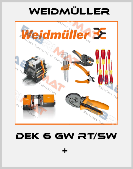 DEK 6 GW RT/SW +  Weidmüller