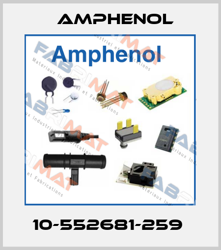 10-552681-259  Amphenol
