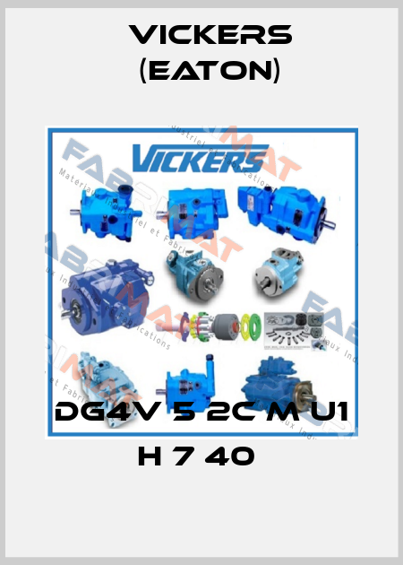 DG4V 5 2C M U1 H 7 40  Vickers (Eaton)