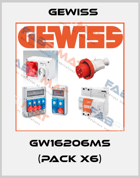 GW16206MS (pack x6) Gewiss