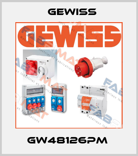 GW48126PM  Gewiss