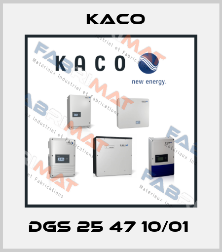 DGS 25 47 10/01  Kaco