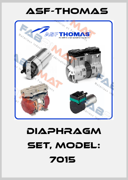 DIAPHRAGM SET, MODEL: 7015  ASF-Thomas