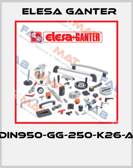 DIN950-GG-250-K26-A  Elesa Ganter