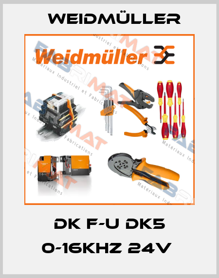 DK F-U DK5 0-16KHZ 24V  Weidmüller