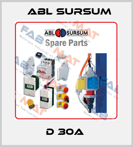 D 30A  Abl Sursum