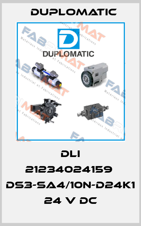 DLI 21234024159  DS3-SA4/10N-D24K1 24 V DC Duplomatic