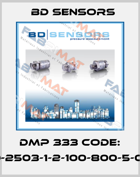 DMP 333 CODE: 130-2503-1-2-100-800-5-000 Bd Sensors