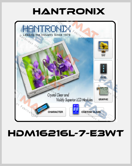 HDM16216L-7-E3WT  Hantronix