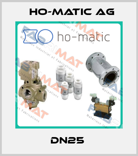 DN25  Ho-Matic AG