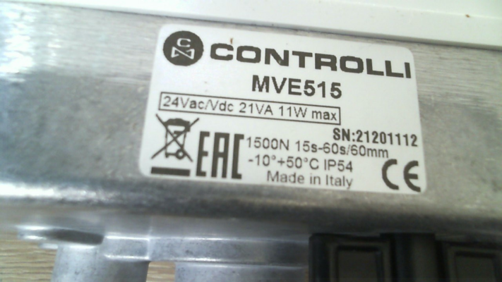 MVE515 iSMA CONTROLLI