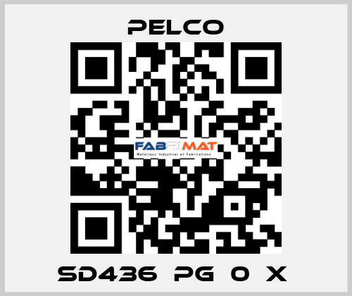 SD436‐PG‐0‐X  Pelco