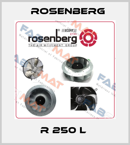 R 250 L  Rosenberg