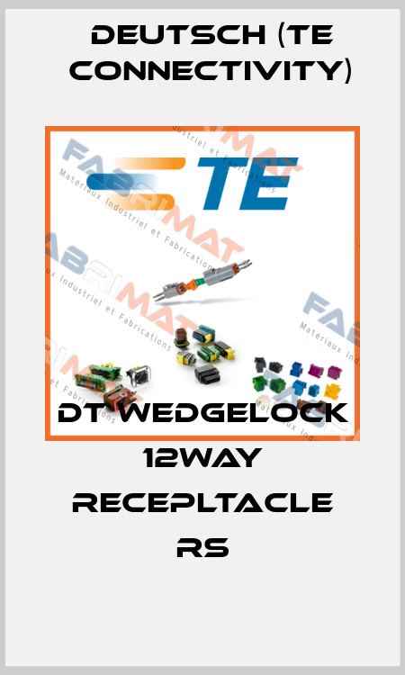 DT Wedgelock 12way recepltacle RS Deutsch (TE Connectivity)
