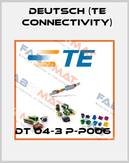 DT 04-3 P-P006  Deutsch (TE Connectivity)