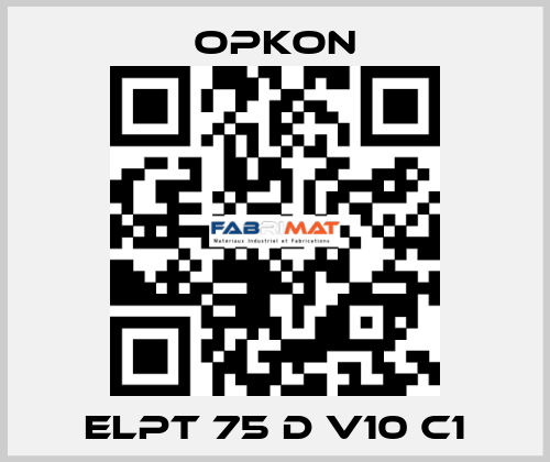 ELPT 75 D V10 C1 Opkon