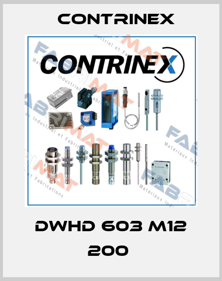 DWHD 603 M12 200  Contrinex