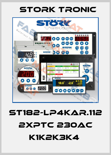 ST182-LP4KAR.112 2xPTC 230AC K1K2K3K4  Stork tronic