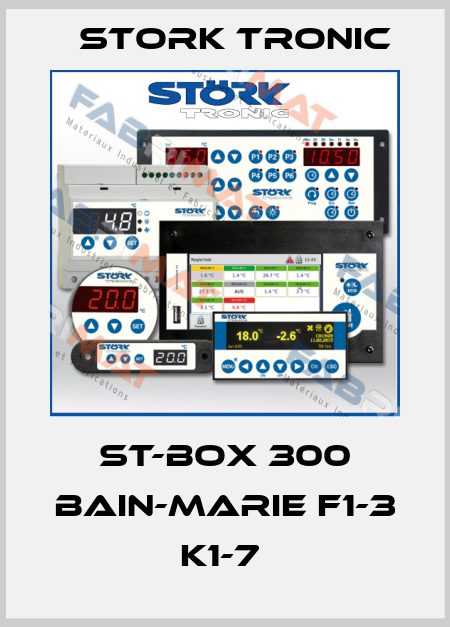 ST-BOX 300 Bain-Marie F1-3 K1-7  Stork tronic
