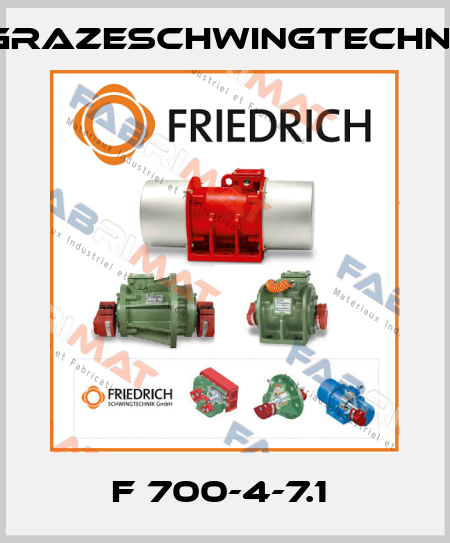 F 700-4-7.1  GrazeSchwingtechnik