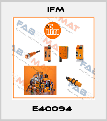 E40094  Ifm