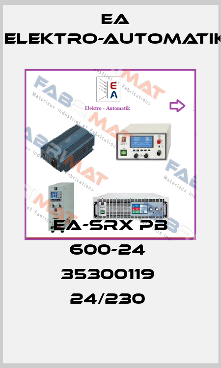 EA-SRX PB 600-24  35300119  24/230  EA Elektro-Automatik