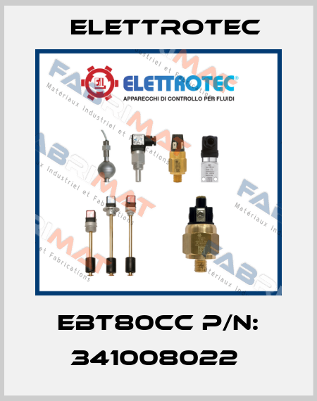 EBT80CC P/N: 341008022  Elettrotec