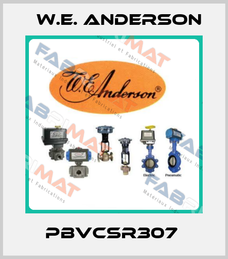 PBVCSR307  W.E. ANDERSON