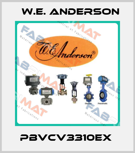 PBVCV3310EX  W.E. ANDERSON