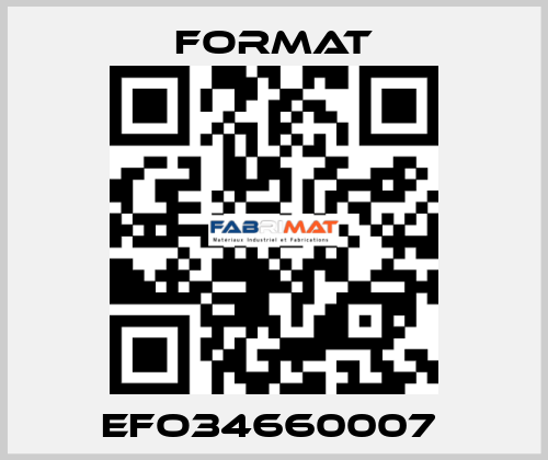 EFO34660007  Format