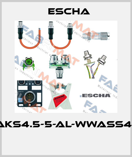 AL-WWAKS4.5-5-AL-WWASS4.5/S370  Escha