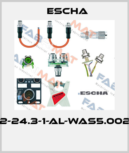 VA22-24.3-1-AL-WAS5.002/P01  Escha