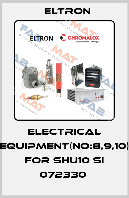 Electrical equipment(NO:8,9,10) for SHU10 SI 072330  Eltron