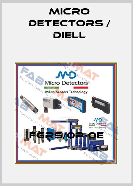 FGRS/0P-0E Micro Detectors / Diell